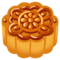 Moon Cake emoji on Google